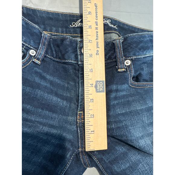 American Eagle Favorite Boyfriend Stretch Jeans Size 8 - Picture 4 of 9